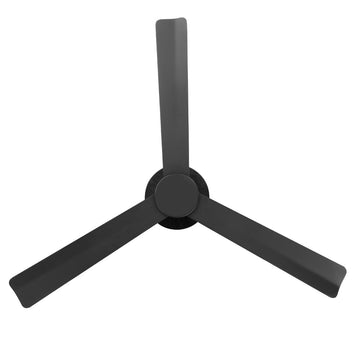 Levi 52" 1-Light Contemporary Minimalist 6-Speed Iron Height Adjustable Integrated LED Ceiling Fan with Remote - JONATHAN Y